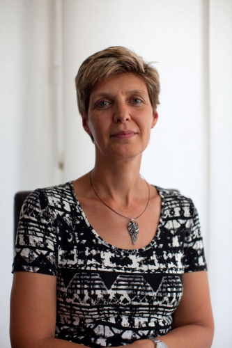 Monique, moeder van Tim